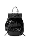 Off-white Dumbo.b Leather Backpack In Black