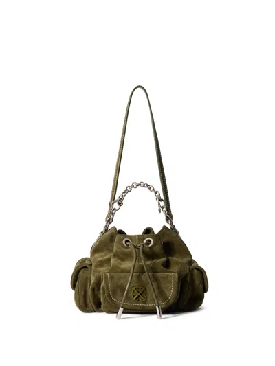 Off-white Dumbo.b Suede Bucket Bag