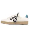 Off-white Dunk Low Spliced Laces 'white Blue Tan'