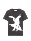 Off-white Eagle-print T-shirt In Gray