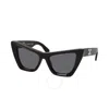 Off-white Edvard Dark Grey Cat Eye Ladies Sunglasses Oeri045 1007 57