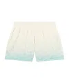 Off-white Elastic Waist Shorts In White