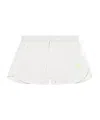 Off-white Elastic Waist Shorts In White