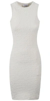 Off-white Terry Rowing Dress In White