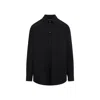 Off-white Emb Black Cotton Shirt