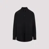 Off-white Off White Emb Cotton Shirt Men In Black Black