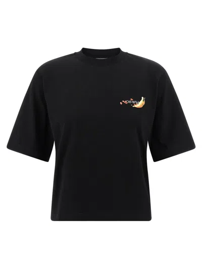 Off-white Emb Fruits Arrow T-shirt In Black
