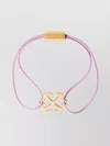 Off-white Emblem Logo Gold-tone Bracelet
