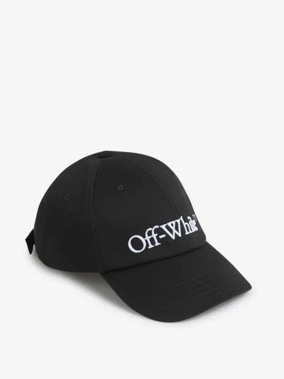 OFF-WHITE OFF-WHITE EMBROIDERED COTTON CAP