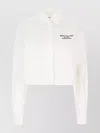Off-white Embroidered Poplin Shirt In Neutral