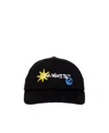 Off-white Embroidered-logo Cap In Black