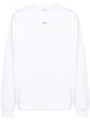 Off-white White Logo Sweatshirt