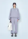 Off-white Gray Embroidered Ow Sweatshirt In Gray