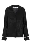 Off-white Jacquard Pyjama Shirt