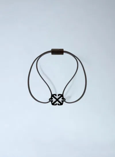 Off-white Enamel Rubber Bracelet