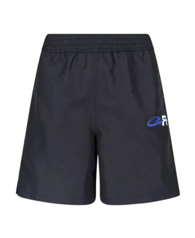 Off-white Exact Opp Swim Shorts In Black