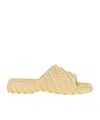 Off-white Exploration Rubber Slide Sandals In Nude