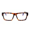 Off-white Eyeglass In Brown
