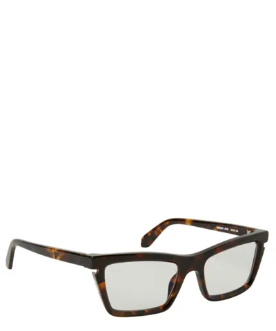 Off-white Eyeglasses Oerj050 Style 50 In Brown