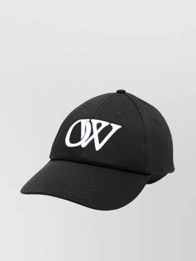 Off-white Eyelet Vents Six-panel Construction Cap