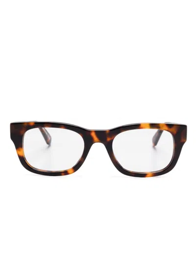 Off-white Eyewear 7n Brille In Brown