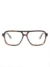 Off-white Arrows-motif Glasses In Brown