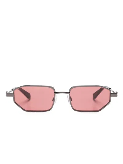 Off-white Eyewear Arrows-motif Sunglasses In Grey