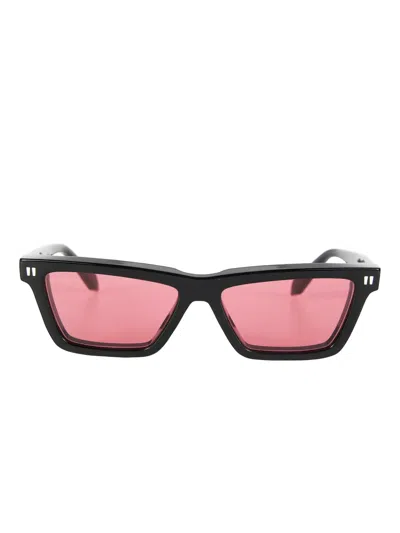 Off-white Eyewear Cambridge Square-frame Sunglasses In Black