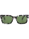 Off-white Eyewear Camouflage Midland Square-frame Sunglasses In Black