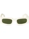 Off-white Eyewear Cary Sunglasses In White