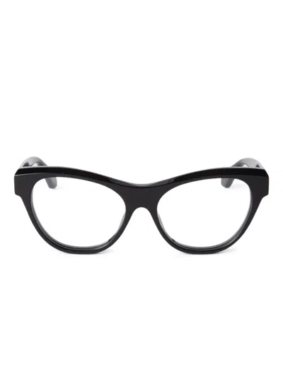 Off-white Eyewear Cat-eye Frame In Black