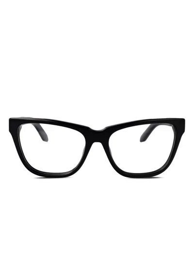 Off-white Eyewear Cat-eye Frame Glasses In Black
