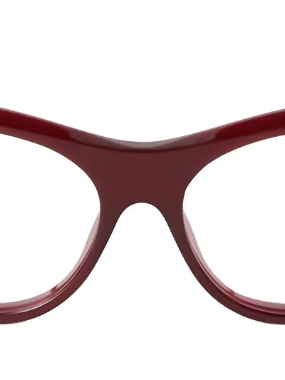Off-white Eyewear Cat-eye Frames In 红色