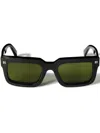 Off-white Eyewear Clip On 2 Glasses In Black