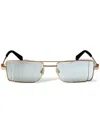 Off-white Oeri14a Cortez Sunglasses Eyewear In Gold