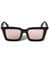Off-white Eyewear Dalton Sunglasses In Black