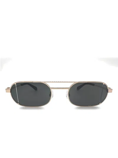 Off-white Eyewear Double-bridge Oval Sunglasses