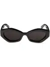 Off-white Eyewear Geometric-frame Sunglasses In Black
