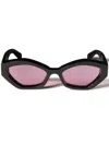 Off-white Eyewear Hilo Sunglasses In Black