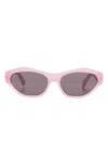 Off-white Eyewear Kent Sunglasses In 粉色