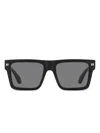 Off-white Eyewear Lawton Square-frame Sunglasses In Black