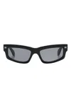 Off-white Eyewear Miramar Sunglasses In Black