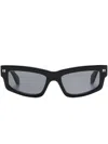 Off-white Eyewear Miramar Sunglasses In Schwarz