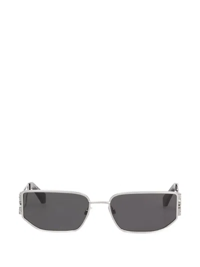 Off-white Eyewear Oeri Rectangle-frame Sunglasses In Silver