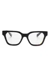 Off-white Square-frame Glasses In Black