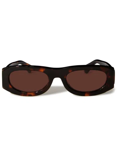 Off-white Eyewear Orlando Sunglasses In Brown