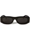 Off-white Eyewear Orlando Sonnenbrille In Schwarz