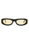 Off-white Eyewear Orlando Sunglasses In Schwarz