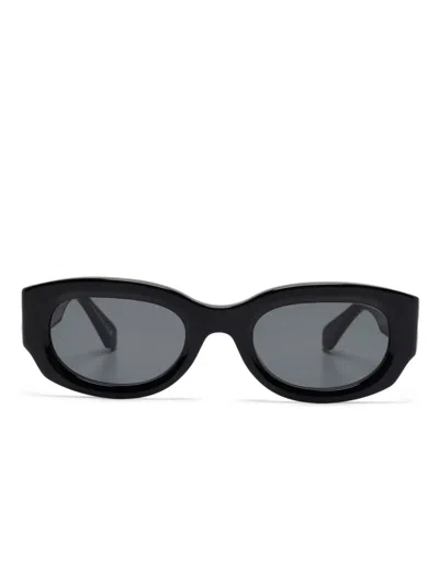 Off-white Eyewear Palmer Sunglasses In Black