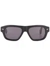Off-white Eyewear Providence Square-frame Sunglasses In Black